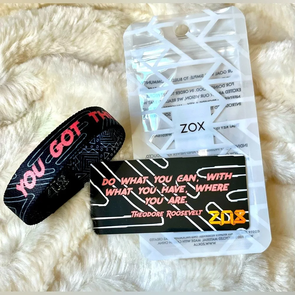 ZOX elastic wristband “you got this”